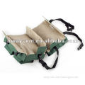 UW-PBP-022 Adjustable belt buckle design, Retro army green canvas pet outdoor travel bag,pet carrier for dogs